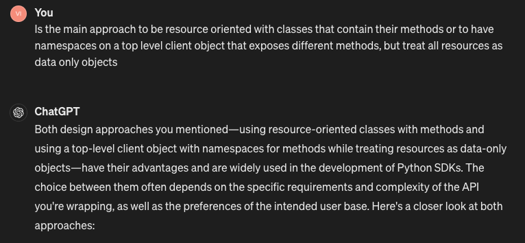 Asking GPT-4 about Singleton vs Object-Oriented Approaches
